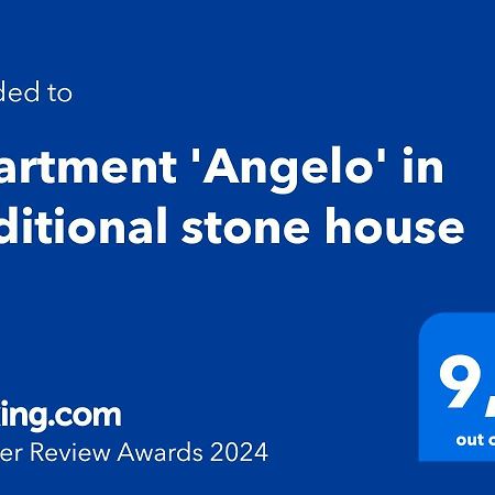 Apartment 'Angelo' In Traditional Stone House Slime Dış mekan fotoğraf