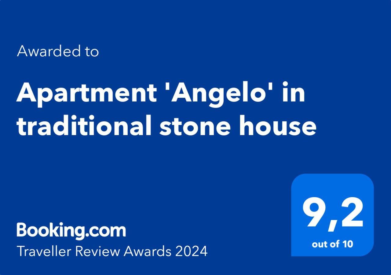 Apartment 'Angelo' In Traditional Stone House Slime Dış mekan fotoğraf
